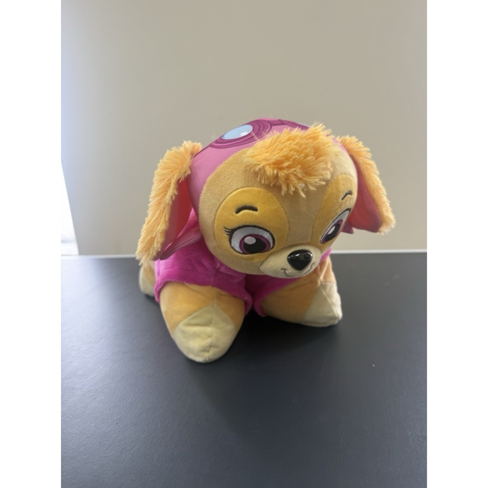 Paw Patrol Skye Pillow Pets Nickelodeon Stuffed Animal Plush Toy Pink Girl Dog